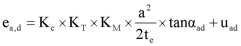 Elastomerlager Ausmitte infolge Lagerverdrehung Schubverformung Temperatur lineares Bemessungskonzept VDI 6207